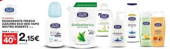 Coop Neutro Roberts Deodorante Fresco Azzurro Eco Deo Vapo offerta