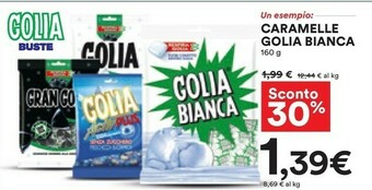 Coop Golia Caramelle offerta