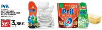 Coop Pril Detersivo Per Lavastoviglie Gold Sciogligrasso offerta