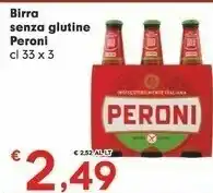 Despar Peroni Birra Senza Glutine 330 G(ml) offerta