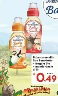 Despar San Benedetto Baby Drink Camomilla E Fragola offerta