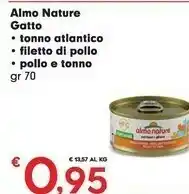 Despar Almo Nature Gatto Tonno Atlantico offerta