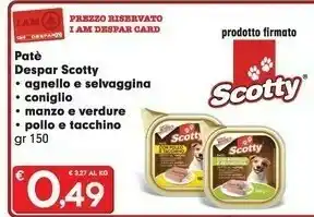 Despar Scotty Pate Coniglio offerta