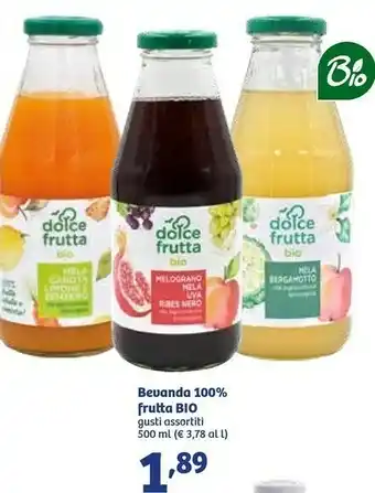 Dolce frutta Bevanda