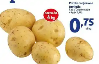 In'S Mercato Patate Confezione offerta