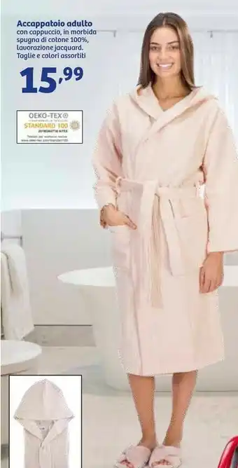 In'S Mercato Jacquard Accappatoio Adulto offerta