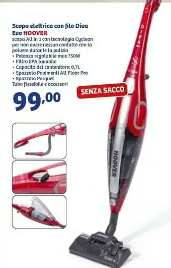 Hoover Scopa Elettrica S/S SR71-SB03