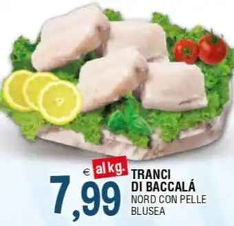 TRANCI DI BACCALÁ NORD CON PELLE BLUSEA