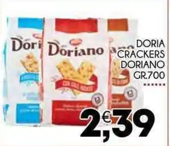 Enne Market DORIA CRACKERS DORIANO GR.700 offerta