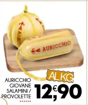 Enne Market AURICCHIO GIOVANE SALAMINI / PROVOLETTE offerta