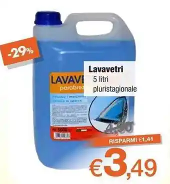 BricolaRge Lavavetri 5 litri pluristagionale offerta