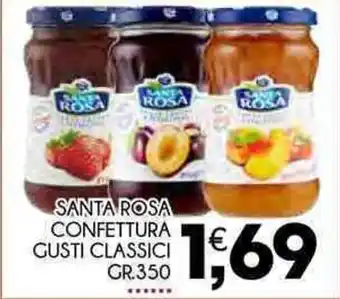 Enne Market SANTA ROSA CONFETTURA GUSTI CLASSICI GR.350 offerta