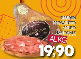 Enne Market DESIDERI PROSCIUTTO CRUDO NAZIONALE offerta