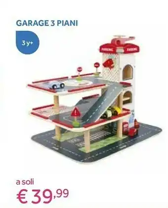 Wood'n Play Garage 3 Piani