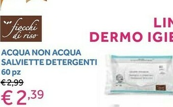 Prenatal Acqua Non Acqua Salviette Detergenti offerta