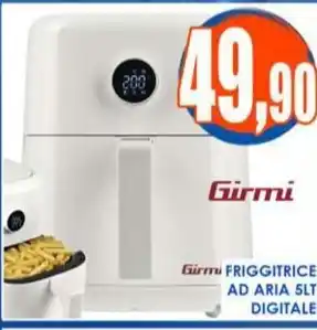 Girmi FRIGGITRICE AD ARIA 5LT DIGITALE
