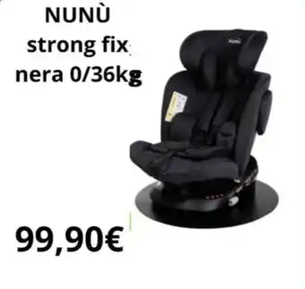 Sanitaria Gaia NUNÙ strong fix nera 0/36kg offerta