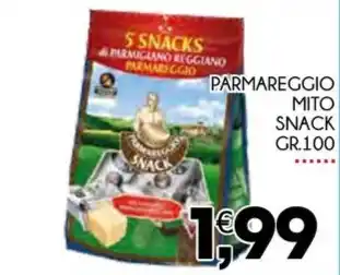 Enne Market PARMAREGGIO MITO SNACK offerta