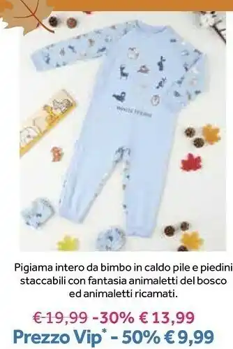 Pigiama Intero Da Bimbo In Caldo