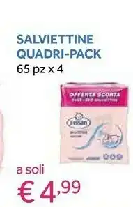 Fissan Salviettine Quadri-pack