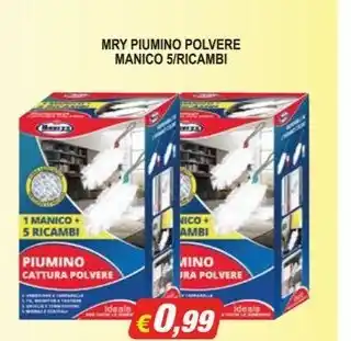 MRY PIUMINO POLVERE MANICO 5/RICAMBI