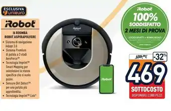 Unieuro Irobot Roomba I6 offerta