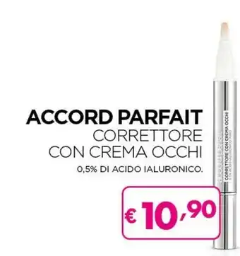 Acqua & Sapone Accord Parfair Correttore Con Crema Occhi offerta