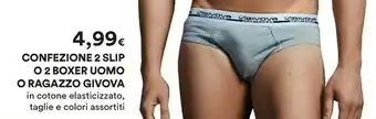 Coop Givova 2 Boxer Uomo offerta