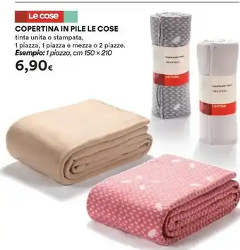 Coop Le Cose Copertina In Pile 1 Piazza offerta