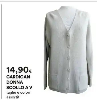 Coop Cardigan Donna Scollo offerta