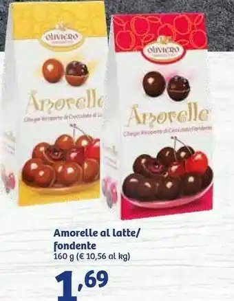 In'S Mercato Oliviero Amorelle Al Latte 160 G offerta