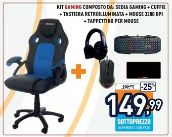 Unieuro Kit Gaming offerta