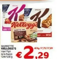 Crai Kellogg's - Special K Con Cioccolato Fondente 129 G(ml) offerta