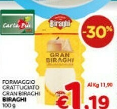 Crai Biraghi Gran Grattugiato Fresco offerta