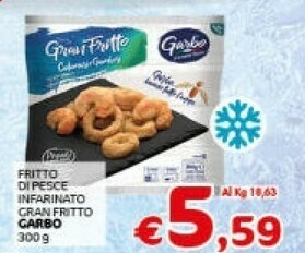 Crai Garbo Fritto Di Pesce Infarinato Gran Fritto offerta