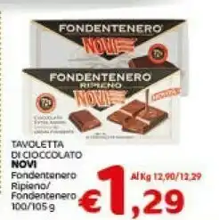 Crai Novi Fondentenero Ripieno 105 G(ml) offerta