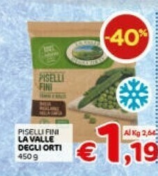 Crai Fini Modena La Valle Degli Orti - Pisellini Fini 450 G(ml) offerta