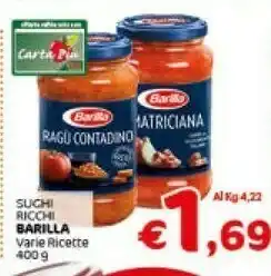 Crai Barilla Ragù Contadino Con Vino Rosso 400 G(ml) offerta
