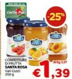 Crai Santa rosa Confetture Di Frutta Di Ciliegie offerta