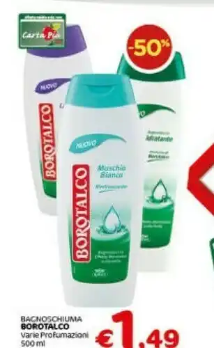 Crai Borotalco Bagnoschiuma Muschio Bianco offerta