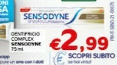 Crai Sensodyne Dentifricio Complex offerta
