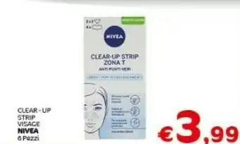 Crai Nivea Clear Up Strip Visage offerta