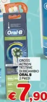 Oral b Cross Action Testine Di Ricambio