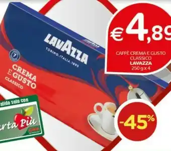 Crai Lavazza Caffe Crema E Gusto offerta