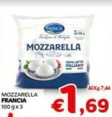 Crai Francia - Mozzarella Di Bufala Campana DOP offerta