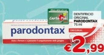 Crai Parodontax Dentifricio Original offerta