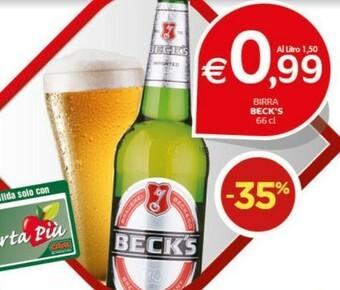 Crai Becks Beck's - Birra 99 G(ml) offerta