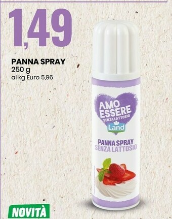 Eurospin Land Panna Spray offerta