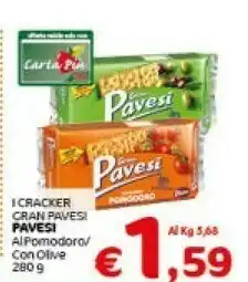 Crai Pavesi Gran I Cracker Olive 280 G(ml) offerta