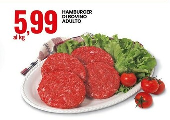 Eurospin Hamburger Di Bovino Adulto offerta